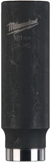 Milwaukee Long Pneumatic Socket with 3/8" Frame Host Diameter 13mm