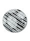 Mondex Decorative Plastic Black Platter 33x33x2cm