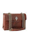Kensington Leather Women's Shoulder Bag Brown