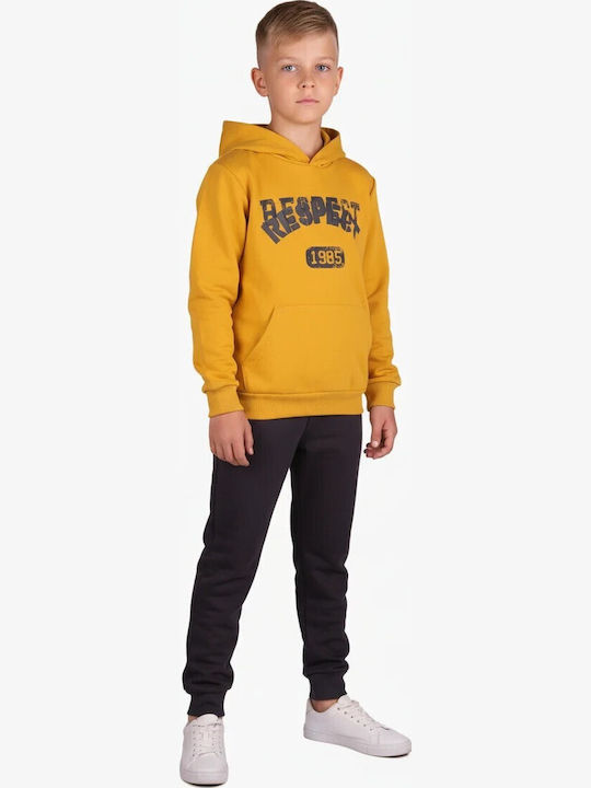 Kids Sweatpants Set Yellow