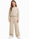 Sommer Kinderbekleidungsset 2 Stück Beige