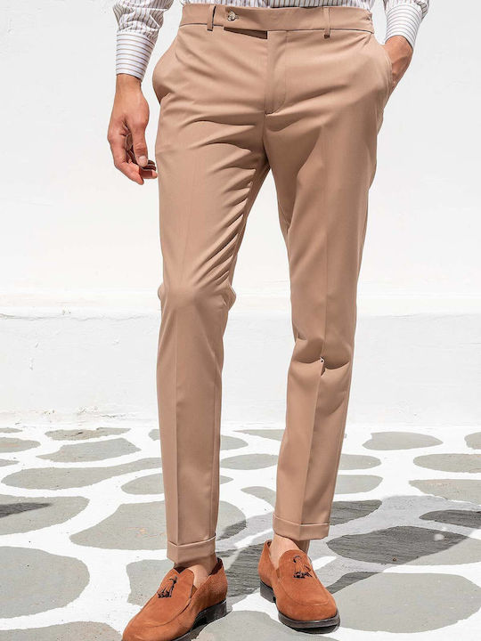 Vittorio Artist Diverso Trousers Brown 500-26-D...