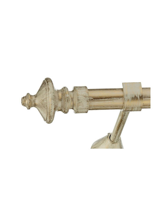 Best Bara metalica pentru perdele B067 simplă 150 cm neagră