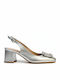 Heels with Medium Heel Silver