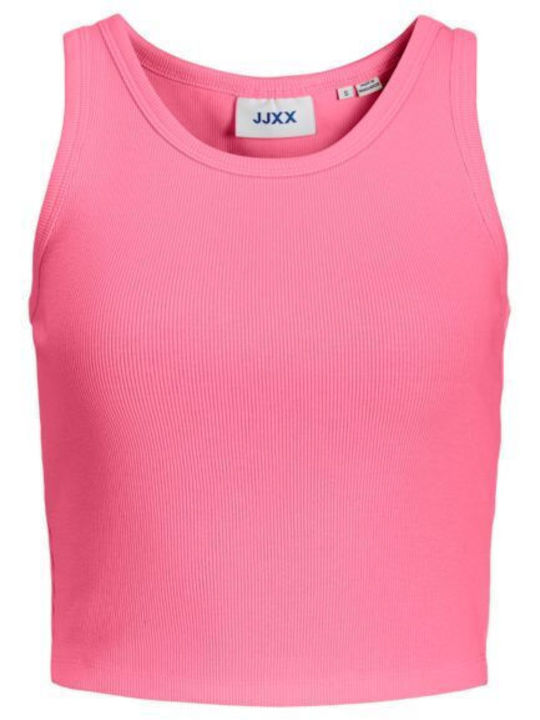 Jack & Jones Damen Bluse Ärmellose Rosa
