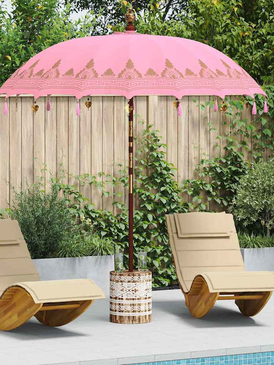 Hängender Rundschreiben Holz Rosa Sonnenschirm ...