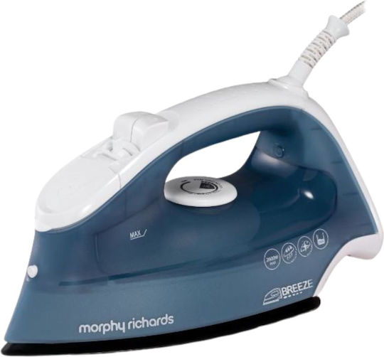 Morphy Richards Steam Iron 2600W with Ceramic Plate and Continuous Steam Supply 45gr/min