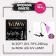 Woww Cosmetics Tipsuri unghii false medii 240 buc 5759-1148