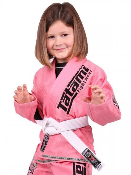 Tatami Fightwear Tatami Meerkatsu Kids Brazilian Jiu Jitsu Uniform Pink
