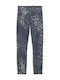 Tight Training Women's Cropped Leggings Purple