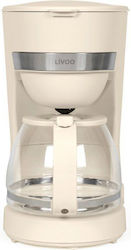 Livoo Filterkaffeemaschine Französisch 750W Livoo Filterkaffeemaschine Französisch 750W