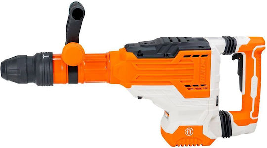 Ruris Rmx25050 – Ciocan Rotopercutor Demolator SDS Max 1700 W 45 J 2100 Bpm Anti-vibrație + 2 Dălți