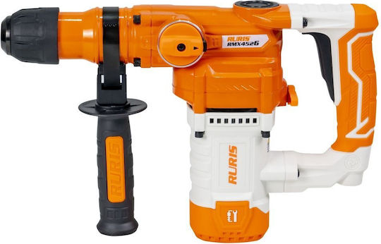 Ruris Rmx4526 – Ciocan Rotopercutor SDS Plus 1050W 4,5 J 3 Funcții Găurire Beton + Accesorii