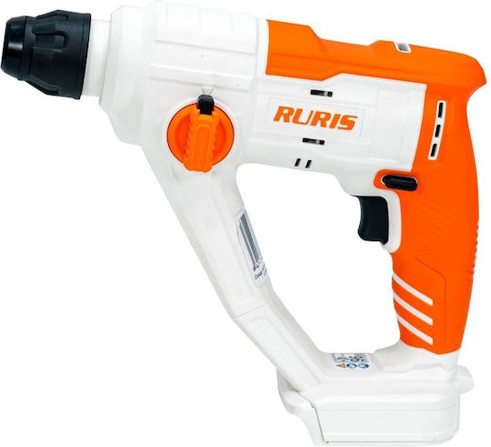 Ruris Rmx1210 – Ciocan Rotopercutor Fără Fir SDS Plus 20V 1.5 J 900 Rpm Led Fără Încărcător De Baterie