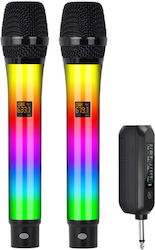 SPV Wireless Karaoke Microphones T484 SPV-T484-EDDEH Multicolour SPV Wireless Karaoke Microphones T484 SPV-T484-EDDEH Multicolour