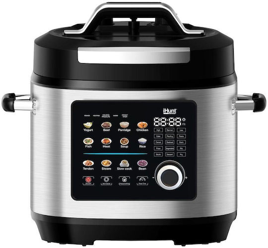 iHunt Multifunktionskocher 1300W mit Gewicht 8l Schwarz