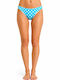 Bikinihosen Slip Blau