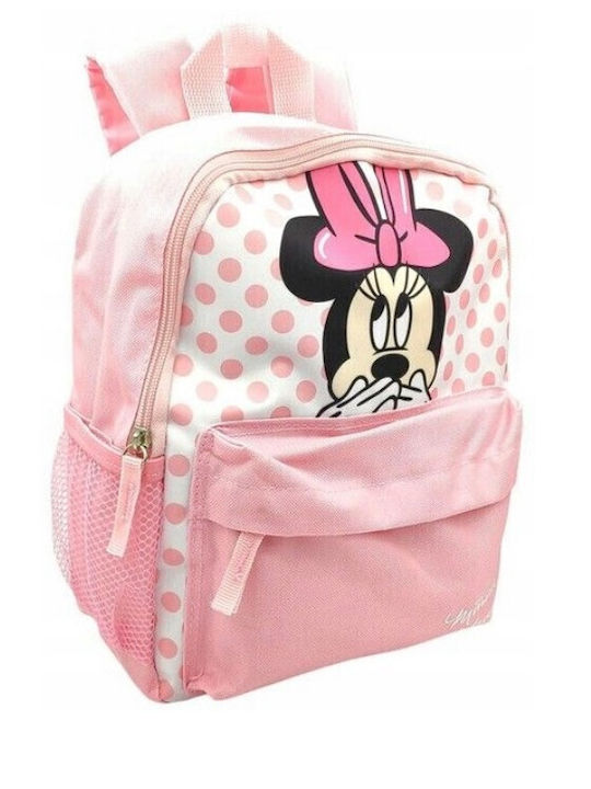 Disney Minnie School Backpack Kindergarten With Water Bottle Holder