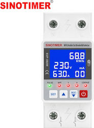 Sinotimer Διακόπτης Ράγας WiFi 63A
