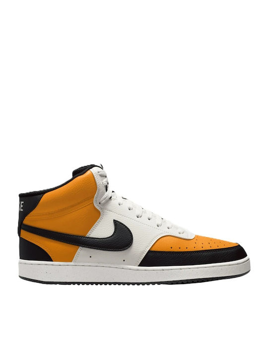 Nike Nike Court Vision Mid Herren Gelbe Stiefel