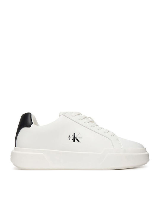 Calvin Klein Lth Ml Damen Chunky Sneakers Weiße