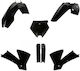 Polisport Set Piese De Motocicletă Din Plastic Negru