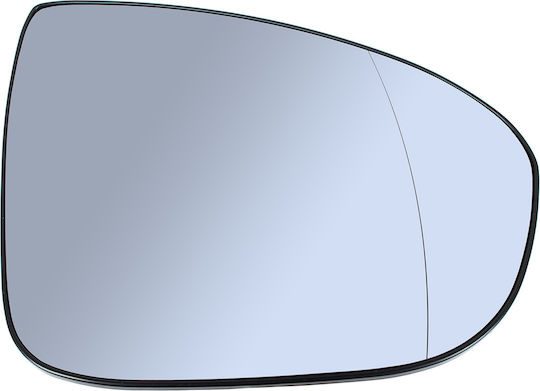 Opel Meriva B 10-17 Mirror Insert Heated Right
