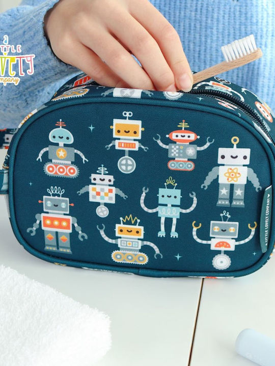 A Little Lovely Company Kulturbeutel Unisex Roboter