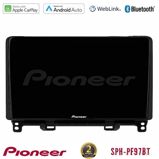 Pioneer Sph-pf97bt Серия Honda Jazz Rhd 2021-2025 Мултимедийна Станция 10" Таблетен Стил Carplay + & Android Auto