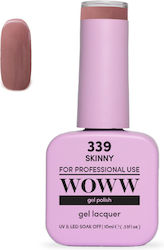 Woww Cosmetics Gel Nagellack 339 Skinny 10ml Woww Cosmetics Gel Nagellack 339 Skinny 10ml