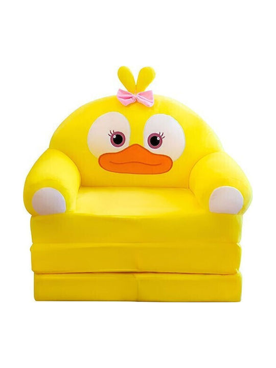 Детски Диван Жълт 50x120см
