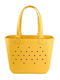 Kunststoff Strandtasche Gelbe