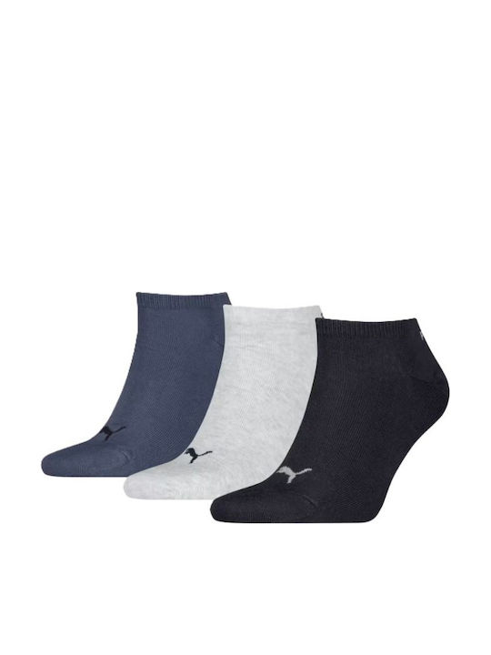 PUMA Trekking Κάλτσες Μπλε 3 Ζεύγη