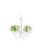 Chandelier Ø60cm with Wood White SY100877,SY100878,SY100879