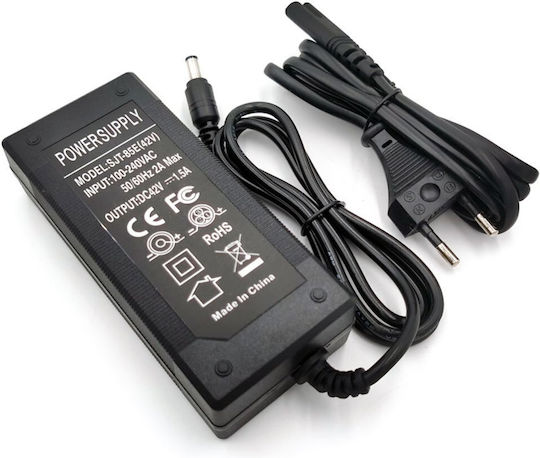 DC5521 Charger 2A E Scooter 58.8V 52V