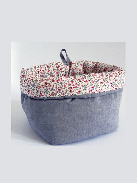 Fabric Multicolour Storage Basket 20x20x20cm