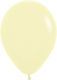 Pastell Gelbes Latex Luftballon