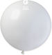 White Latex Balloon