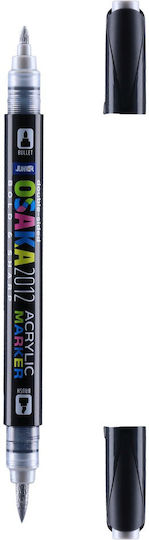 Junior Acrylic Marker Silver 1.2mm (Miscellaneous Designs)