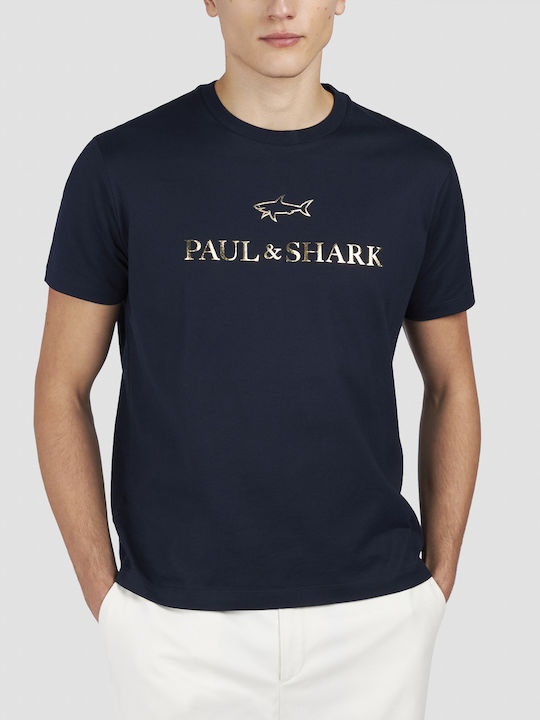 Paul & Shark T-shirt Albastru Nights/gold