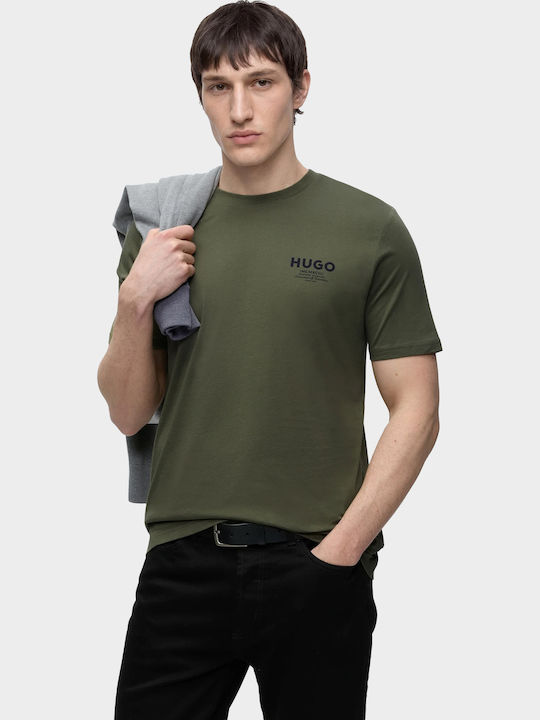 Hugo Tricou Regular-Fit Verde Măsliniu