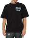 T-shirt Brown Black Teal
