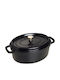 Staub Овална чугунена гювеч 23x23cm 2.35lt