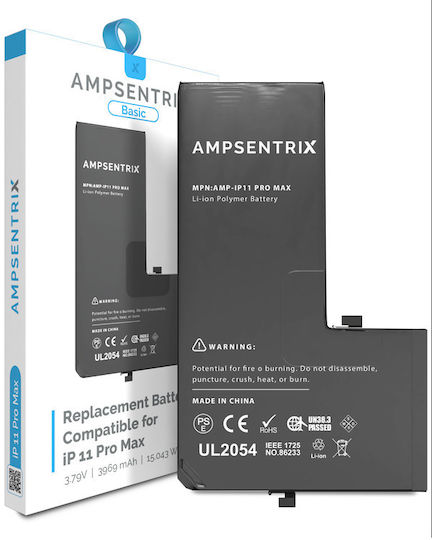 Ersatzakku Iphone 11 Pro Max Ampsentrix Basic