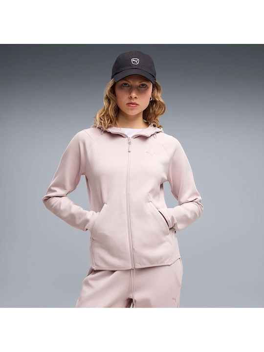 PUMA Спортно Дамско Яке Розово