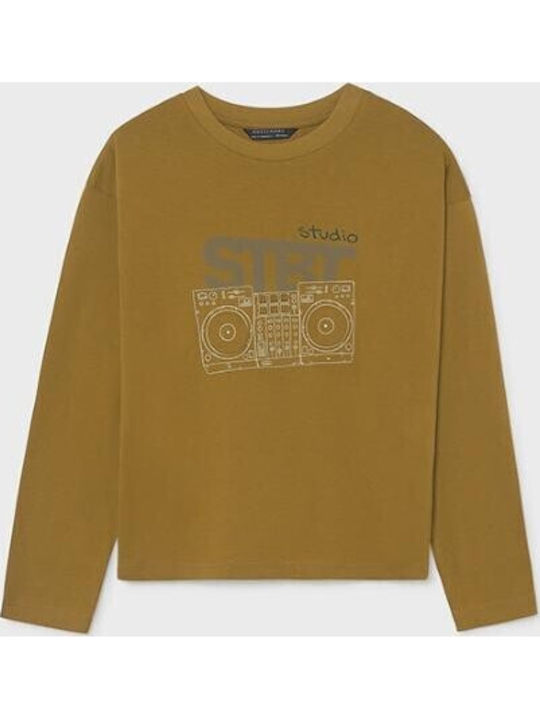 Mayoral Kinderoberteile T-Shirt Senfgelb