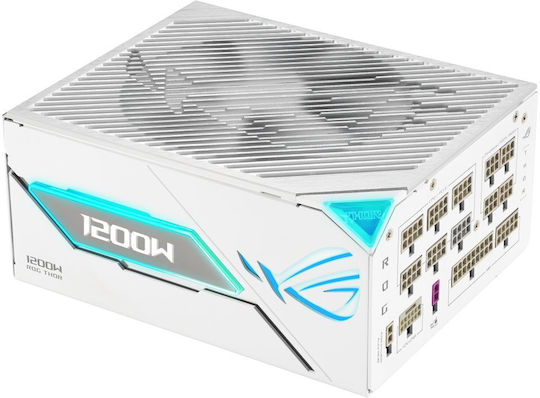 Asus ROG Thor 1200P3 1200W White Power Supply Full Modular 80 Plus Platinum