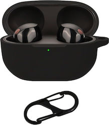 Θήκη Προστασίας Σιλικόνης Tpu Γάντζο Sony Wf-1000xm5 Black Θήκη Προστασίας Σιλικόνης Tpu Γάντζο Sony Wf-1000xm5 Black