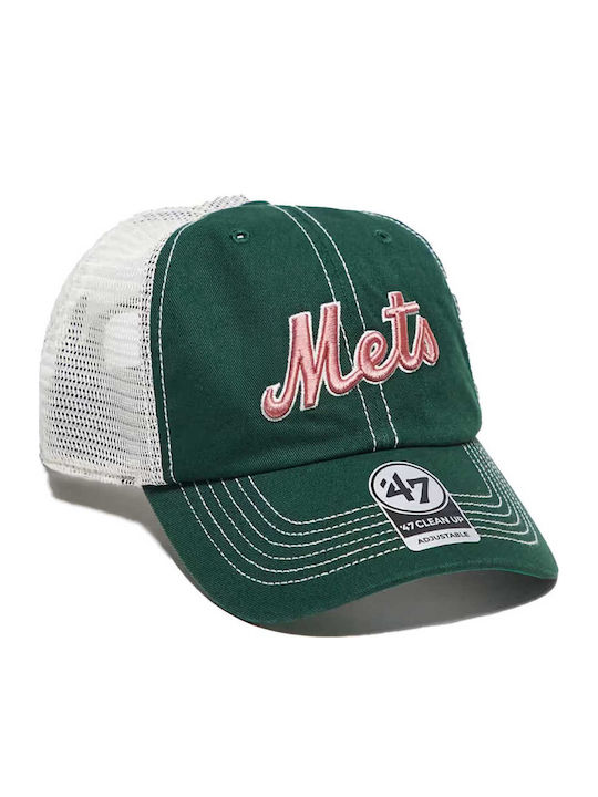 47 Trawler Script Clean Up New York Mets Cap B-trwls16gwp-dga
