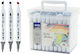 Spree Ohuhu Zeichenstifte mit Doppelspitze Neon Set 12 Farben